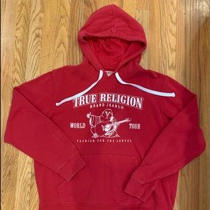 True Religion hoodie size XL